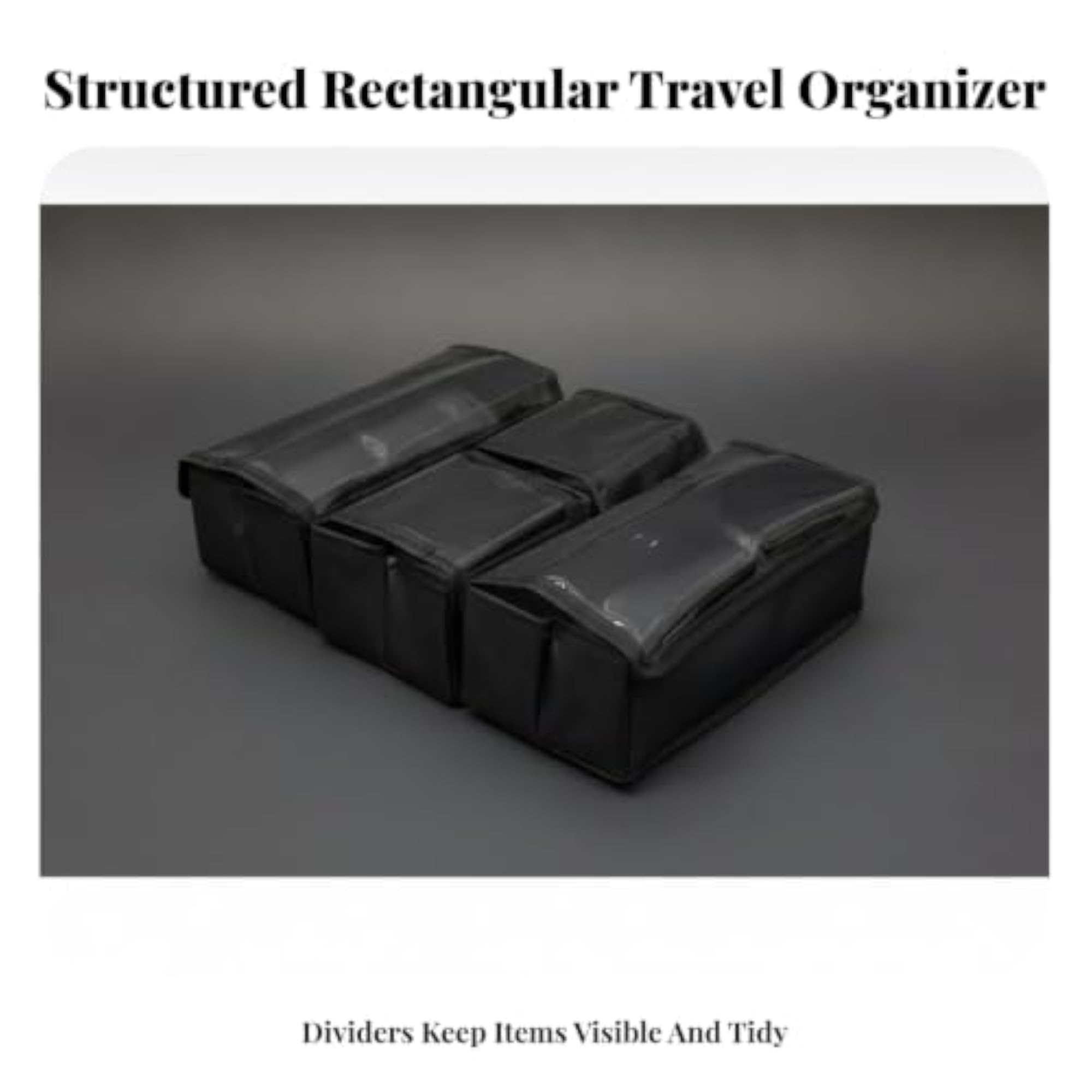 Makeup Storage Pouch, Clear Cosmetic Organizer