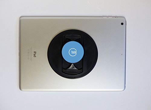 G-Hold Micro Suction Holder For Ipad - A Unique Reusable Swiveling Handhold For Tablet Computers + Jzs Lens Cloth (Blue) #TOP1