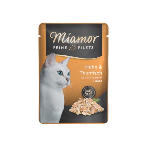 Miamor Feine Filets in Jelly Huhn & Thun 24x100g