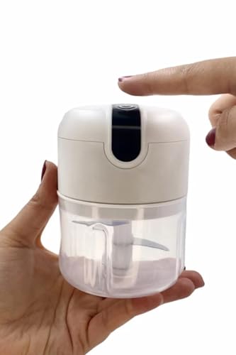 250 ml Şarjlı Sarımsak Rondosu, 3 Bıçaklı