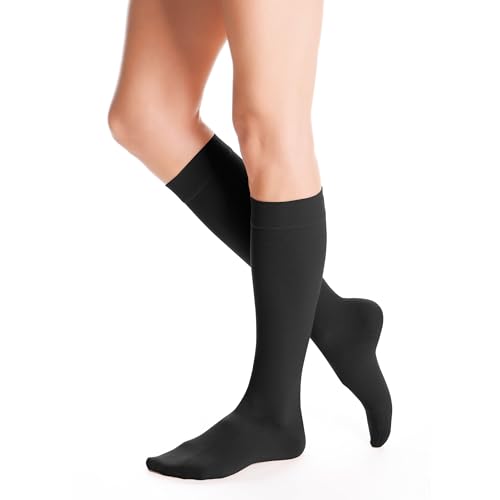 Image of Duomed Advantage 20-30 mmHg Calf Extra-Wide Standard Closed Toe