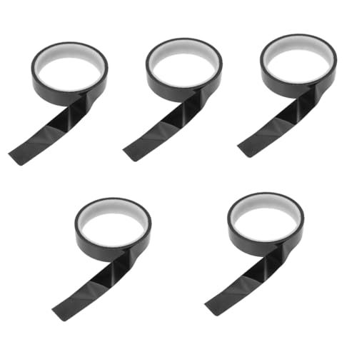 CLISPEED 5 Rolls Bike Tire Liner Puncture Strip Lightweight Rim Tape for Mountain Road Bicycles Durable Wear Resistant Sealant Prevents Punctures From Nails