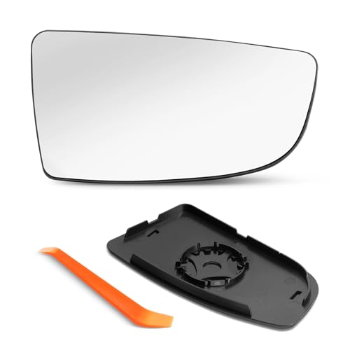 SNEMEEY Compatible With 2015-2022 Ford Transit T150 T250 T350 Passenger Side Mirror, Replacement for 2014-2020 Transit MK8 Right Side Mirror Glass, Lower Mirror with Backing Plate