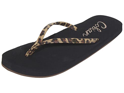 Cobian Women's Nias Bounce Leopard Sandal, 7 #TOP10