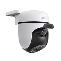 Tapo C510W(2-Pack) 360° WLAN-Überwachungskamera für außen, Farbnachtsicht, KI-Erkennung, Smart Tracking, Licht- & Ton-Alarm, Zwei-Wege-Audio, lokale Speicherung über microSD-Karte oder H500 HomeBase – Ansicht 3