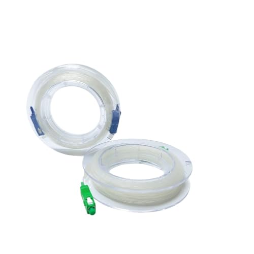 Câble fibre optique transparent pour éviter les fils visibles muraux 10M