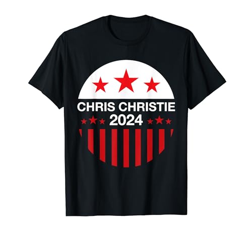 Chris Christie 2024 für Präsidentschaftskampagne T-Shirt