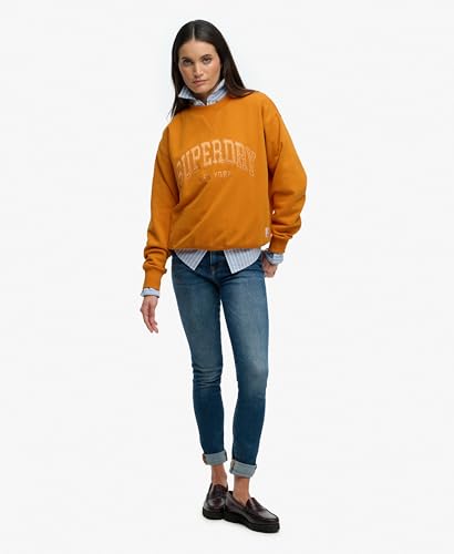 Sweatshirt à col rond femme Superdry Varsity - vue 5