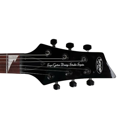 Image of SEIB370 Electric Guitar, HSH Pickups, Basswood Body, Rosewood Fingerboard (White)