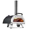 Ooni Karu 16 Multi Fuel Outdoor Pizza Oven Wood and Gas Fired Oven Outdoor Cooking Pizza Oven Fire and Stonebaked Pizza Oven for Authentic Homemade Pizzas Dual Fuel Pizza Maker