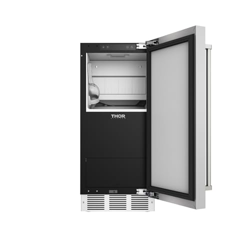 Máquina de Hielo Thor Kitchen 15 Pulgadas con Bomba de Drenaje miniatura 3