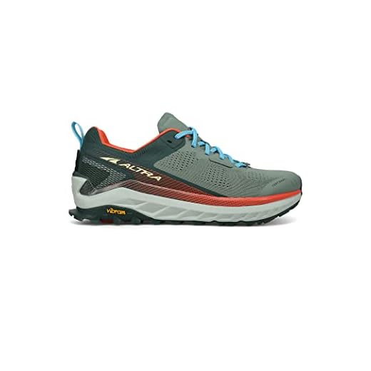 ALTRA Olympus 4 löparskor män grön/orange skostorlek US 12 | EU 46,5 2021 löparskor