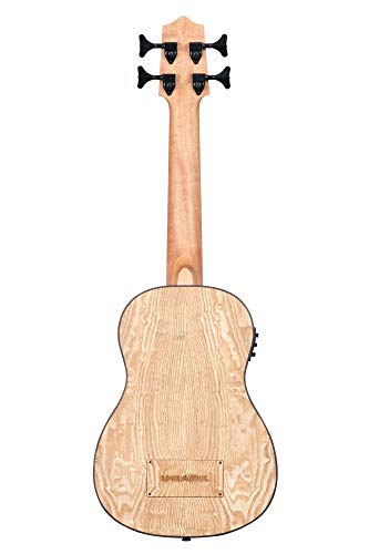 Kala U-BASS – Burled Tamo – Ukulele basse (+ housse) - Les Beatles, Paul McCartney, John Lennon, RIngo Starr, George Harrison Kala U-BASS – Burled Tamo - Ukulele basse (+ housse) – Image 3