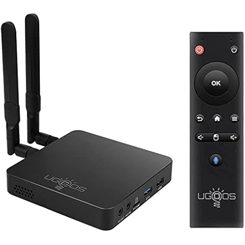 Ugoos AM6B Plus TV Box con Android 9.0 Cover
