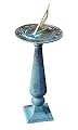 BestNest Rome Grow Old with Me Sundial and Baluster Pedestal