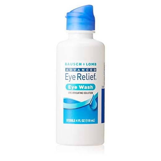 B&L Eye Wash Size 4z Bausch & Lomb Advanced Eye Relief, Eye Wash Eye Irrigating Solution