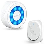 Hathever Dog Door Bell, Wireless Doggie Doorbell to Go Outside