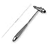DEXSUR Tromner Neurological Reflex Hammer with Pointed Tip Handle for Cutaneous and Superficial Responses