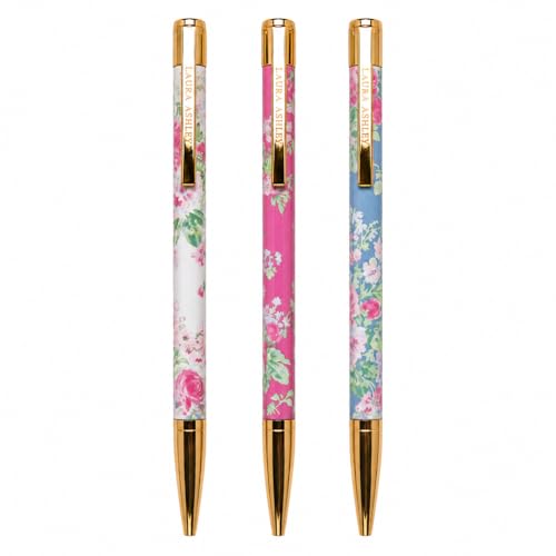 Stylos anti-fatigue Laura Ashley : finissez vos journaux sans rature