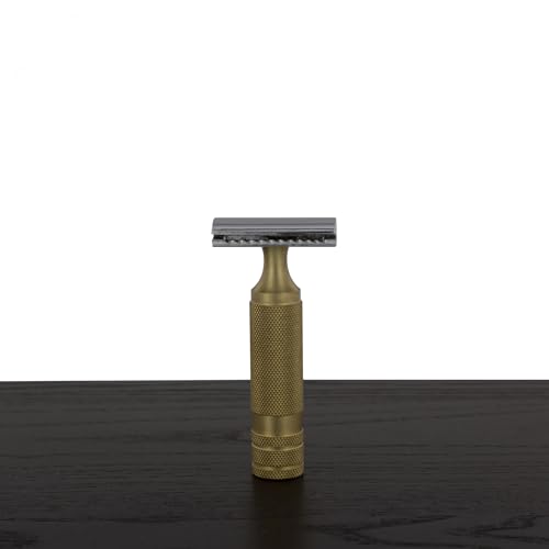 West Coast Shaving Vintage Collection Razor 110BR, Brass (Closed Comb)