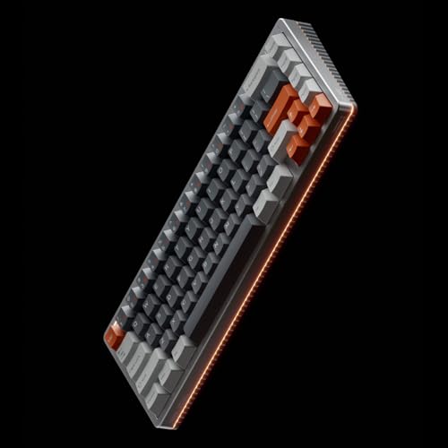Image of nuphy Halo65 HE Rapid Trigger Gaming Keyboard,65 Percent 67keys Wired Magnetic Switches Keyboard, Hall Effect, Hyper-Fast Adjustable Actuation, RGB Hot-swappable, 8K Hz Polling Rate