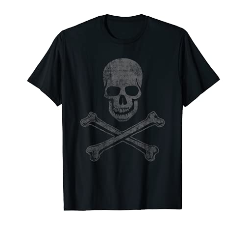Vintage Pirate Flag Skull Birthday For Dad Gift T-Shirt Vintage Pirate Flag Skull Birthday For Dad Gift T-Shirt