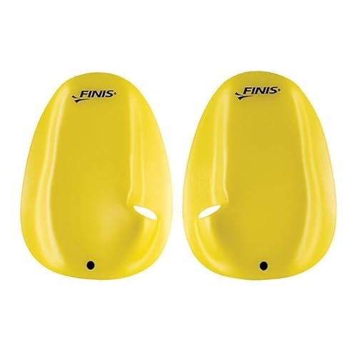 FINIS Strapless Technique Agility Paddles for Swim Training - Floating