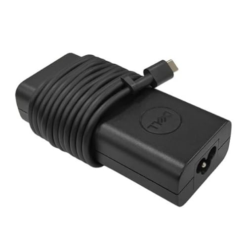 DELL Adaptador USB-C 65W con Cable de Alimentación, Entrada 100-240V AC, hasta 20V/3.25A, Compatible con Latitude, XPS, Inspiron, Precision y Vostro