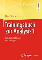 Trainingsbuch Zur Analysis 1: Tutorium, Aufgaben Und Lösungen 3642377955 Book Cover