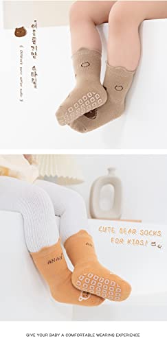 Baby Non-skid Socks Toddler Newborn Infant Non Slip Socks with Grips Anti-Slip Girls Boys Floor Trampoline Socks3