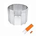 10 Placas Parabrisas Plegable, Parabrisas Aluminio Plegable Cocina Parabrisas para Protector de estufa de camping