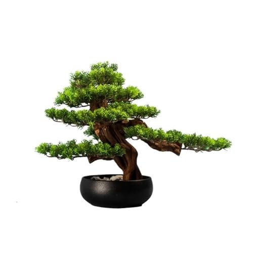 Konstgjort Bonsaiträd Konstgjort Bonsaiträd Med Keramiska Krukor Kontorsplanter Vardagsrumsdekoration Konstväxter Bonsai Konstbonsaiträd