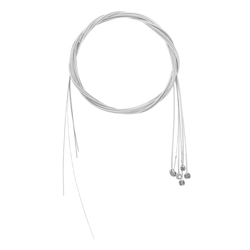 GOOHOCHY 6個 銀メッキのギター弦 ハープを固定する 弦楽器のハープ ハープを調整する パーツハープ ハープを修理する 楽器アクセサリー アコースティックギターパーツ 金属 Silver