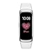 Samsung Galaxy Fit 2019, Smartwatch Fitness Band, Stress & Sleep Tracker, AMOLED Display, 5ATM Water Resistance, MIL-STD-810G, Bluetooth Active SM-R370 - International Version (Silver) (Silver)