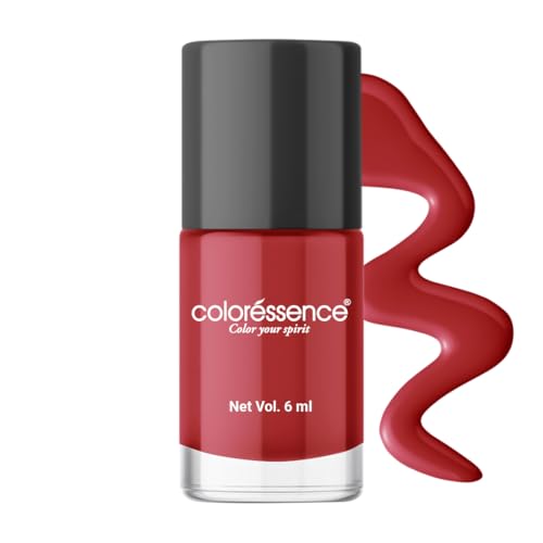 Image of Coloressence Cute Coats Long Lasting Nail Paint | Chip Resistant | Quick Dry | One Swipe Application | Toxin Free|Noor-6ml