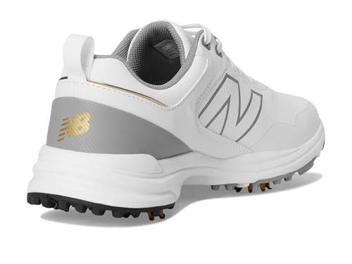 New Balance New Balance Golf Shoe Men's Brighton v2, White/Grey 13 Medium