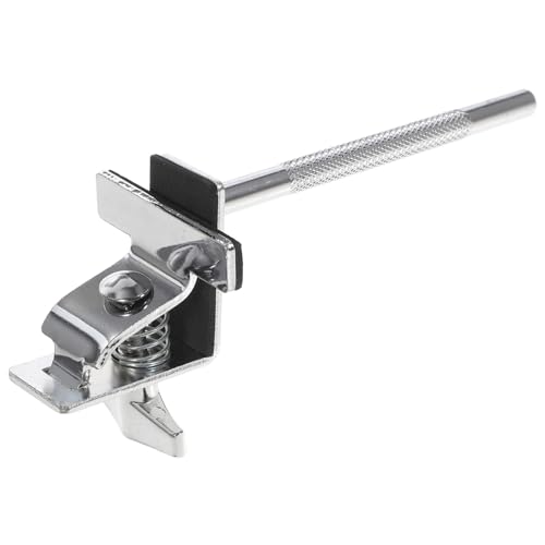 Soporte Abrazadera para Cowbell de Kit de Batería Toddmomy para Bombo con Clip Acolchado para Hardware de Percusión miniatura 7