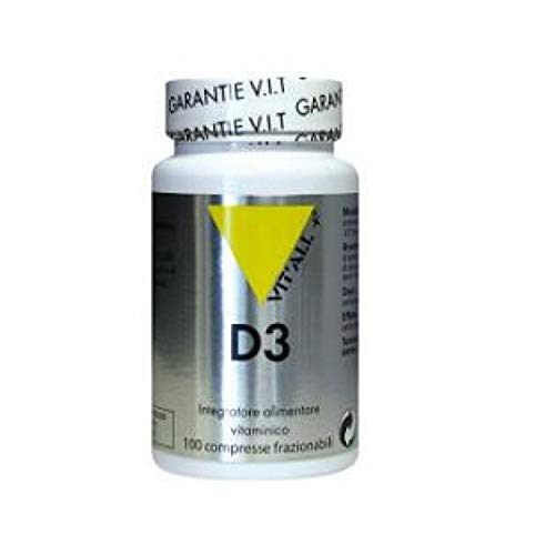 Vit'all+ - Vitamine D3 Vegetale 20µg 100 Comprimes + Vit all