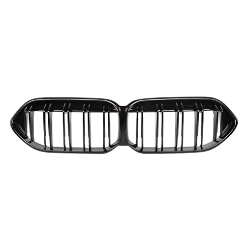 Grille de calandre BMW Série 2 F44 2021-2025 en ABS noir double lamelles pour pare-chocs avant