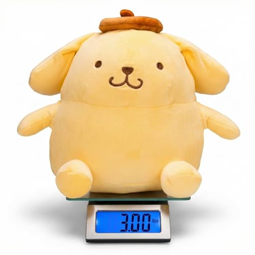 Image of Pompompurin Weighted Cuddle Pillow - 3lb Soft Plush & Cozy Sanrio Pillow for Comfort, (Officially Licensed Product) By Franco Calm