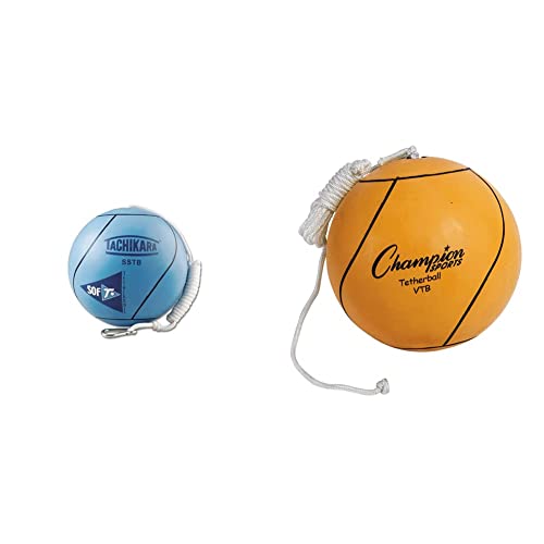 Sstb Sof-T Tetherball (Ea) & Champion Sports Optic Yellow Tether Ball #TOP16