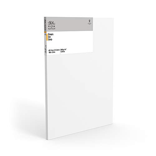 Winsor & Newton 18 x 24-Inch Classic Linen Traditional Canvas (Pack of 1), off-white, 18 x 24 Inches