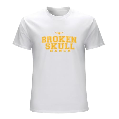 Broken Skull Ranch Mens T-Shirt White S