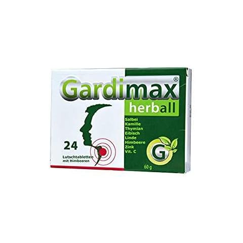 Lutschtabletten 24 St. gegen Bakterien, Viren, Salbei, Thymian, Eibisch, Kamille, Linden Extrakten, Zink, Vit. C, schleimlösend, Halsschmerzen, Zahnfleischentzündung, erkältung medikamente Cover