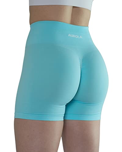 Image of AUROLA Intensify Workout Shorts for Women Seamless Scrunch Short Gym Yoga Running Sport Active Exercise Fitness Shorts