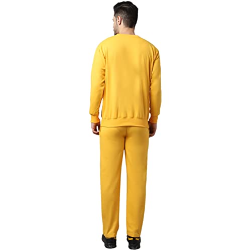 Image of Mack Jonney Fleece Printed Tracksuit Co-ord Set for Men-SW 44 LOWER 02-P