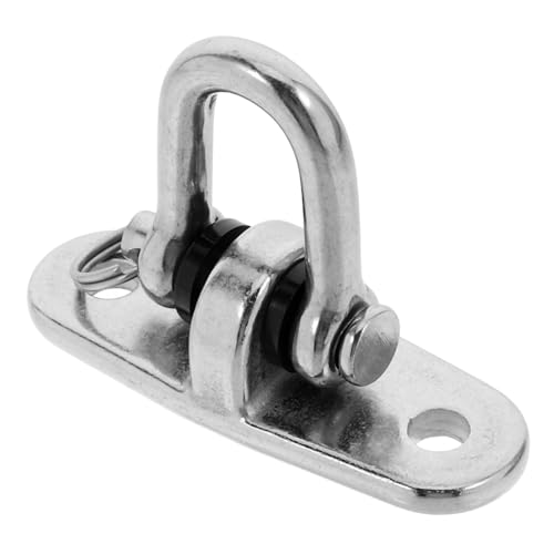 Gogogmee Stainless Steel Ceiling Hook Ceiling Suction Cup for Swing Set Ceiling Mount Swing Hanger Ceiling Hook Moving