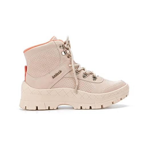 Tênis Kolosh C2963 Bota Coturno Tratorado Cadarço Casual Feminino