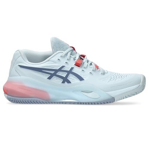 ASICS Women's Gel-Resolution X Clay Tennis Shoes, 10, Sky/Grey Blue - image 9