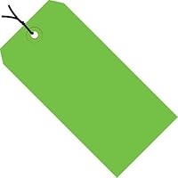 Algopix Similar Product 12 - 4 Light Green Strung Tag 4 14 x 2 18